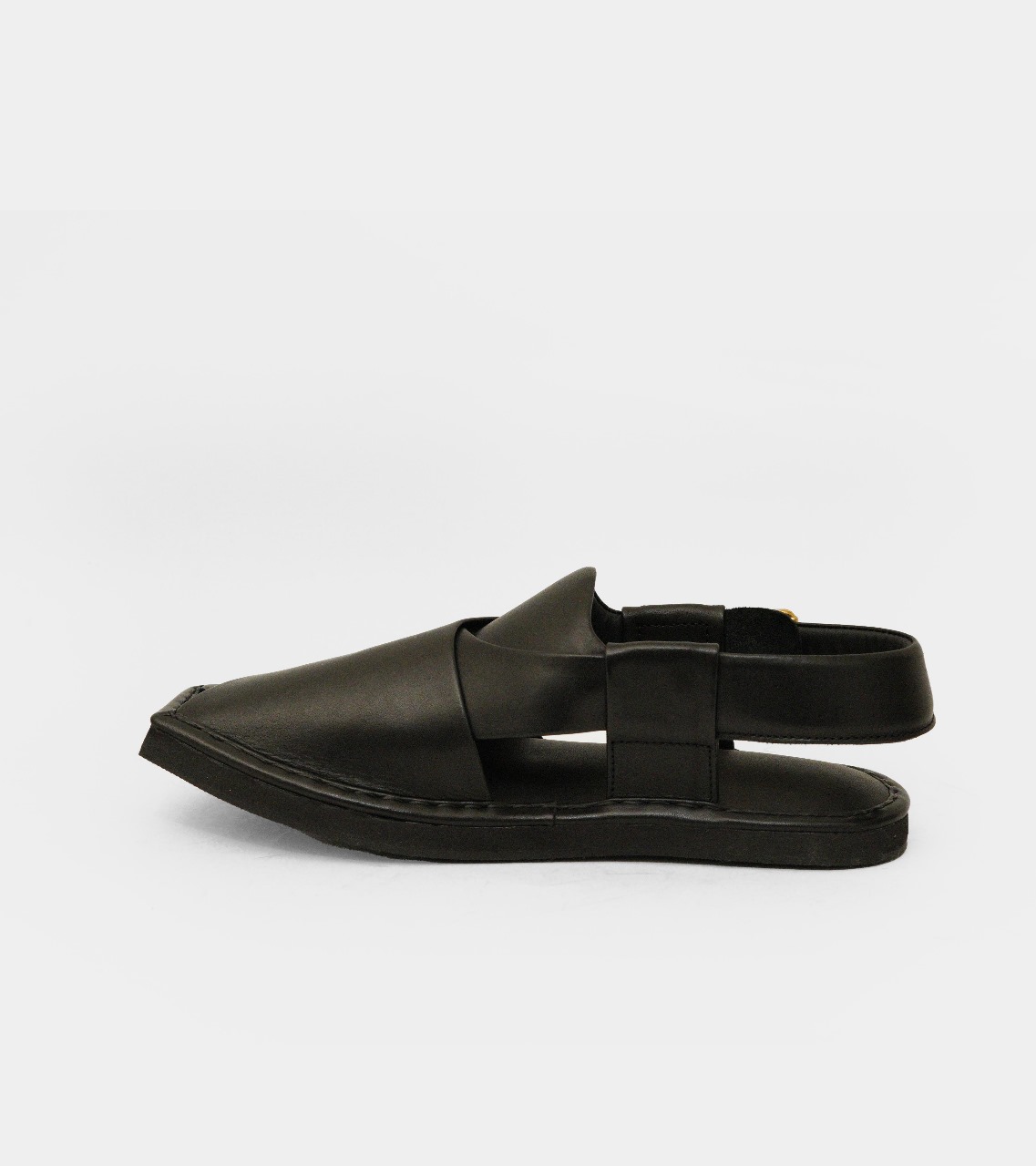 Black Kaptaan Chappal - Image 2