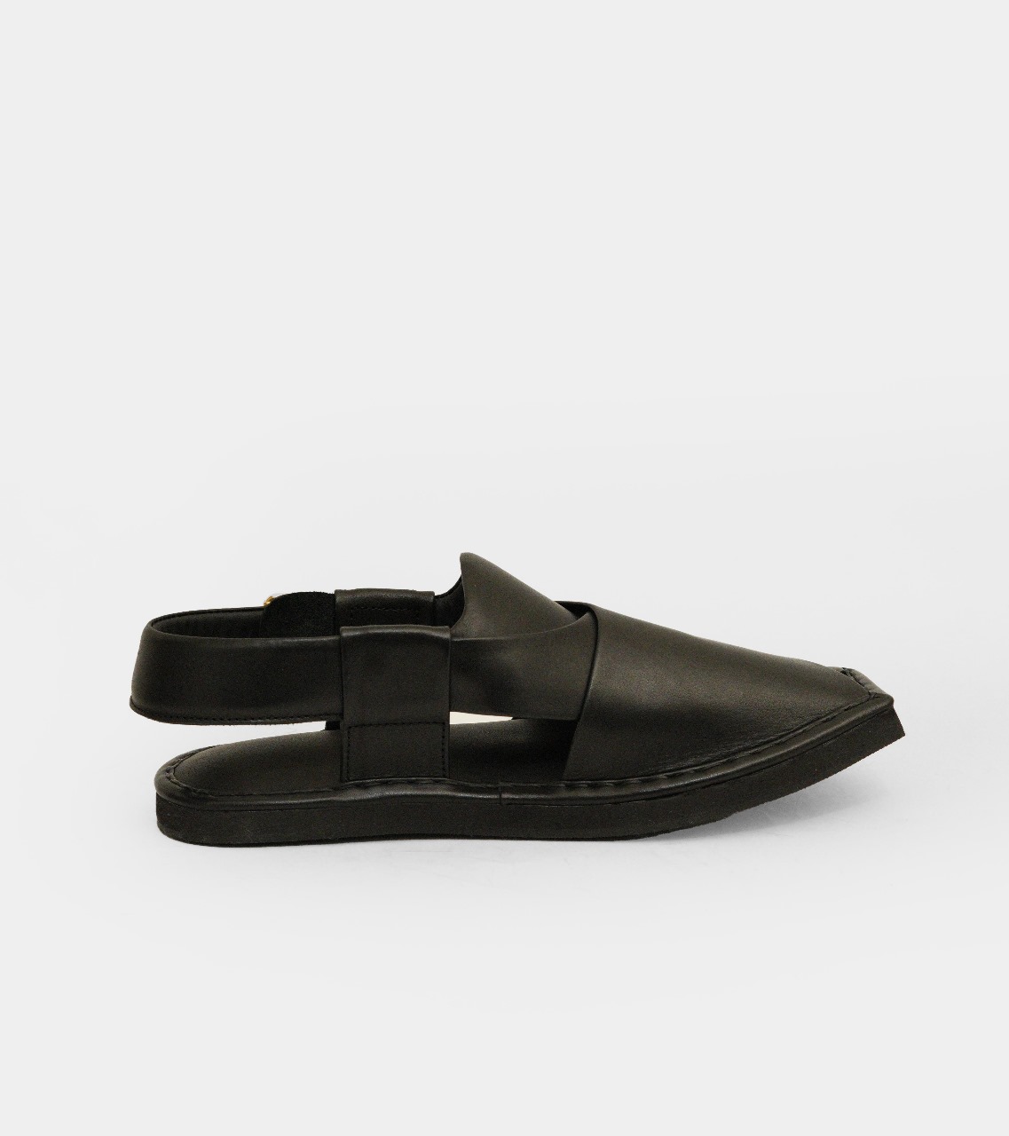 Black Kaptaan Chappal - Image 3